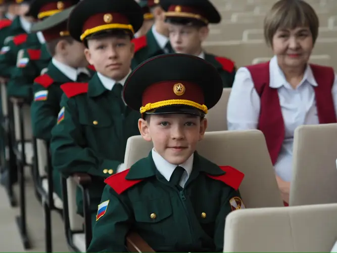 В Оренбургской области состоялась торжественная церемония посвящения в кадеты
