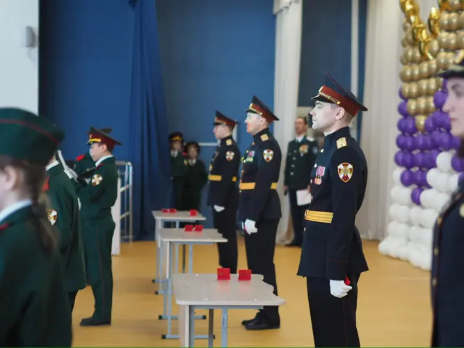 В Оренбургской области состоялась торжественная церемония посвящения в кадеты