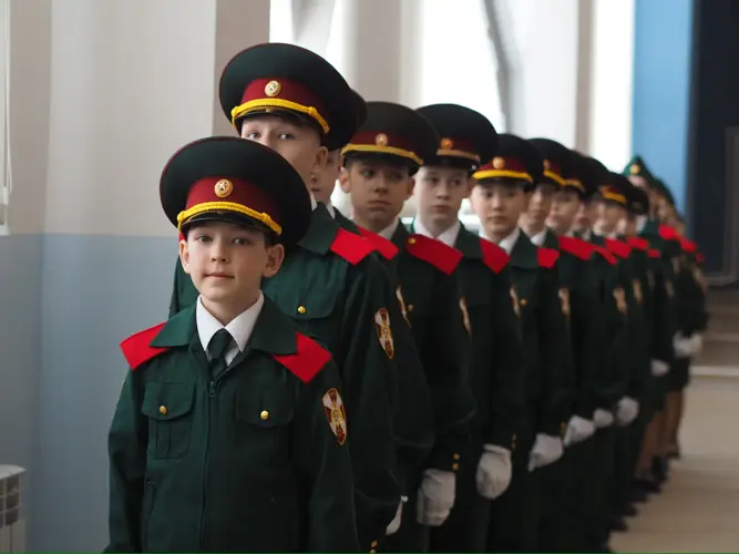 В Оренбургской области состоялась торжественная церемония посвящения в кадеты