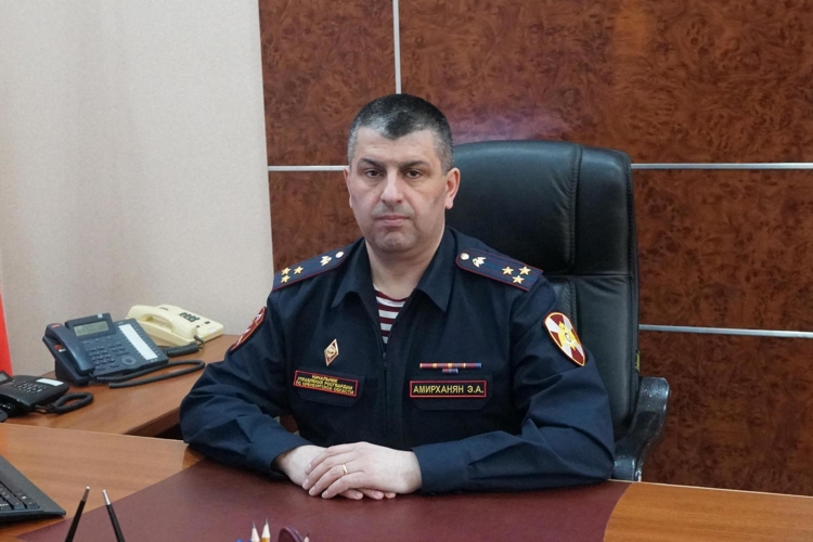 Начальник территориального Управления Росгвардии встретился с Главным федеральным инспектором по Оренбургской области