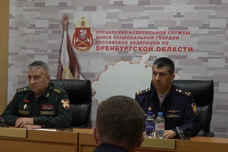 Командующий Приволжским округом представил начальника Управления Росгвардии по Оренбургской области