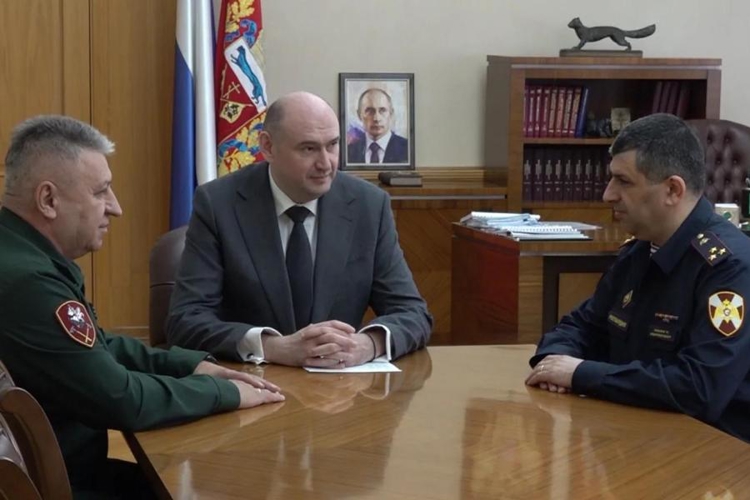 Командующий Приволжским округом представил начальника Управления Росгвардии по Оренбургской области