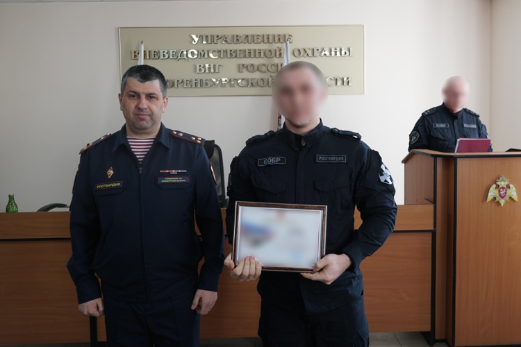 СОБР «Рось» Управления Росгвардии по Оренбургской области отметил 33-летие отряда