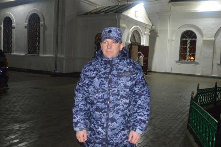 В Оренбургской области росгвардейцы приняли участие в обеспечении безопасности празднования Пасхи