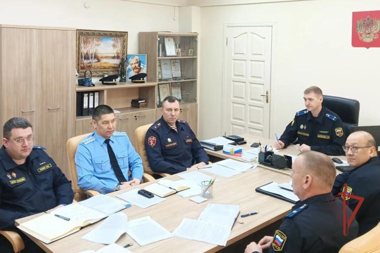 Росгвардейцы приняли участие в рабочей встрече по вопросам обеспечения правопорядка и пресечения правонарушений на территории Оренбургской области