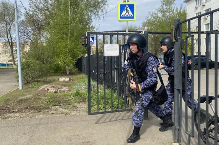В Оренбургской области росгвардейцы приняли участие в учениях по отработке действий при чрезвычайных ситуациях