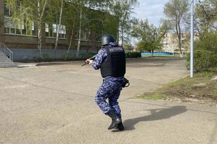 В Оренбургской области росгвардейцы приняли участие в учениях по отработке действий при чрезвычайных ситуациях