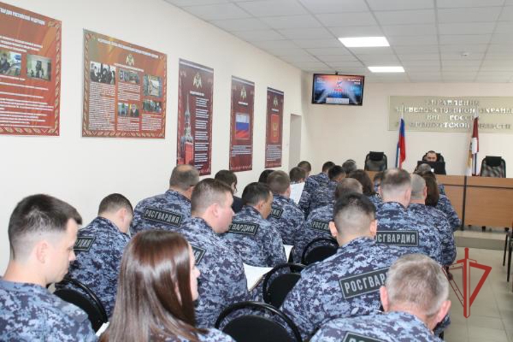 В Оренбурге сотрудники вневедомственной охраны Росгвардии написали «Диктант Победы»