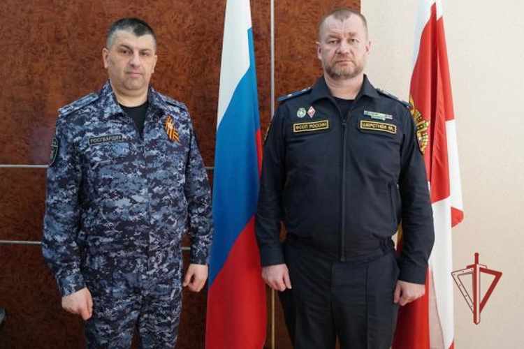 Начальник Управления Росгвардии по Оренбургской области провел рабочую встречу с руководителем  Главного управления Федеральной службы судебных приставов по Оренбургской области