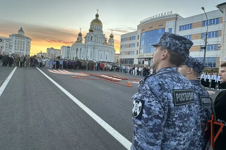 В Приволжье росгвардейцы приняли участие в мероприятиях ко Дню памяти и скорби