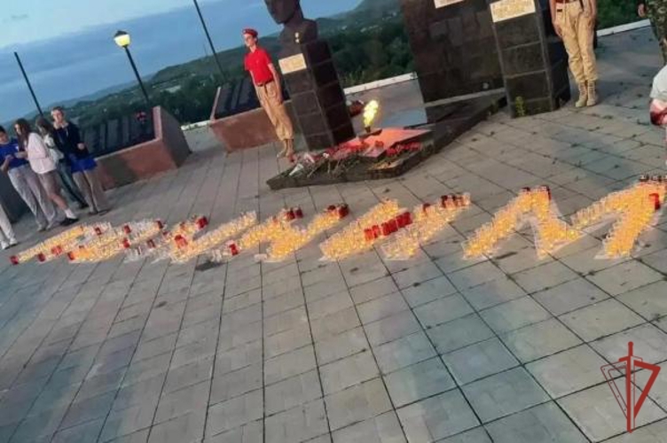В Оренбуржье росгвардейцы приняли участие в мероприятиях, посвященных Дню памяти и скорби
