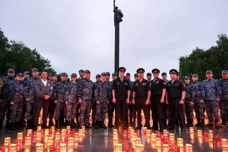 В Приволжье росгвардейцы приняли участие в мероприятиях ко Дню памяти и скорби