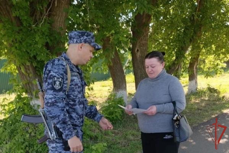 В Оренбургской области росгвардейцы проводят акцию «Безопасный отпуск» 