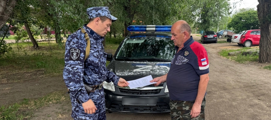 В Оренбургской области росгвардейцы проводят акцию «Безопасный отпуск» 