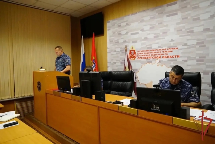 В Управлении Росгвардии по Оренбургской области подвели итоги служебно-боевой деятельности за первое полугодие 2026 года