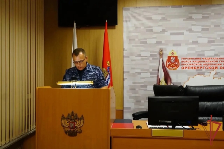 В Управлении Росгвардии по Оренбургской области подвели итоги служебно-боевой деятельности за первое полугодие 2026 года