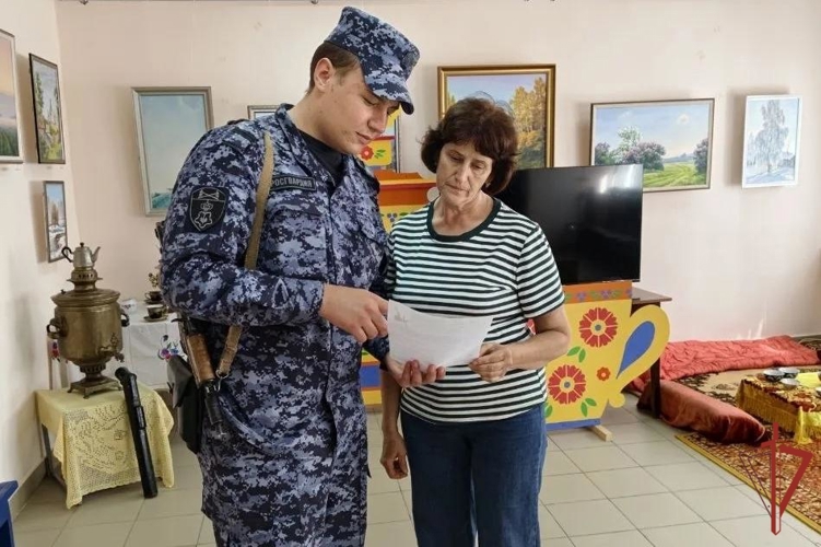 Росгвардейцы провели  информационную акцию «Безопасный отпуск»