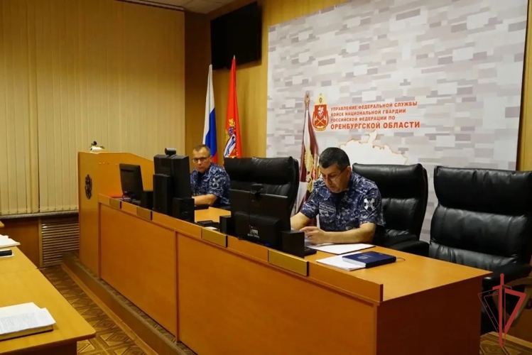 В Управлении Росгвардии по Оренбургской области подвели итоги служебно-боевой деятельности за первое полугодие 2026 года