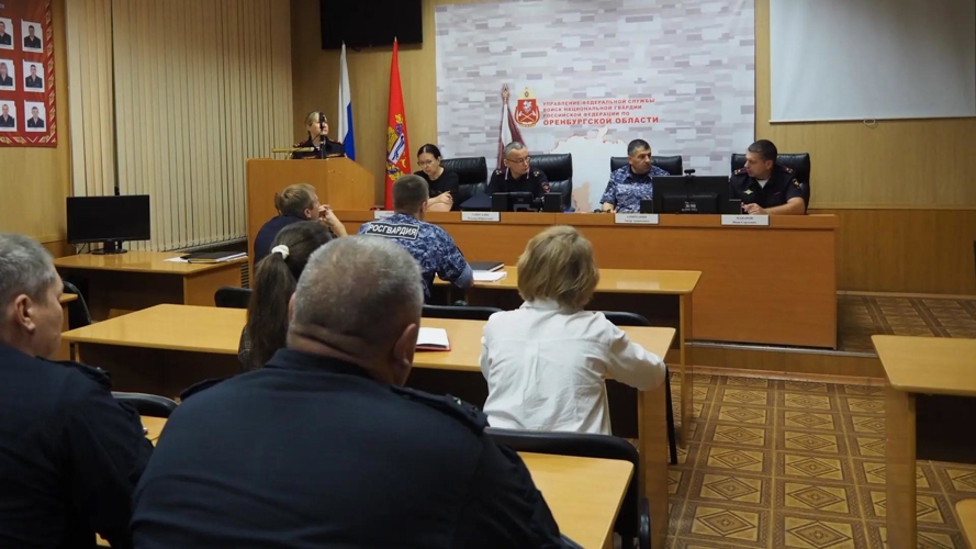 В Управлении Росгвардии по Оренбургской области обсудили реализацию  пилотного  проекта «Приём на службу за один месяц»