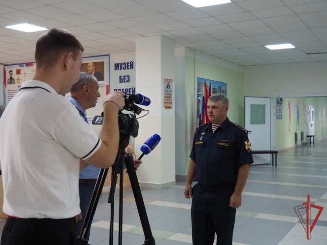 В Оренбурге росгвардейцы приняли участие во всероссийских антитеррористических учениях