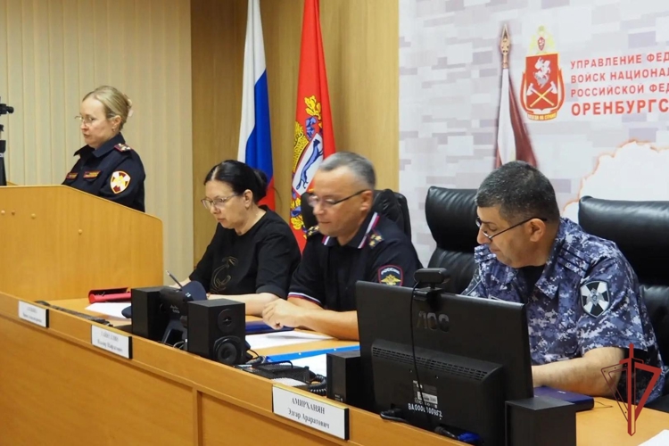 В Управлении Росгвардии по Оренбургской области обсудили реализацию  пилотного  проекта «Приём на службу за один месяц»