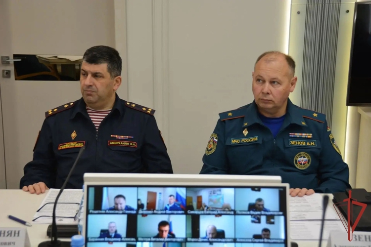 Начальник Управления Росгвардии по Оренбургской области принял участие в заседании Координационного cовещания руководителей правоохранительных органов региона