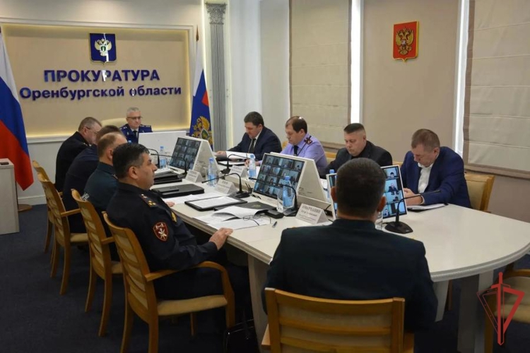 Начальник Управления Росгвардии по Оренбургской области принял участие в заседании Координационного cовещания руководителей правоохранительных органов региона